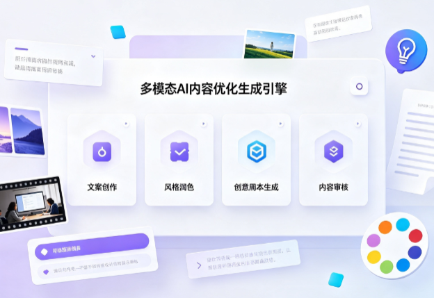 西陵区AI智能内容优化创新 多模态生成技术丰富数字内容创作生态