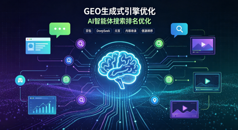 西陵区GEO 浪潮来袭：生成式引擎优化崛起，创作者争抢豆包、DeepSeek、元宝智能体流量入口